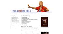 Desktop Screenshot of carolfoxprescott.com